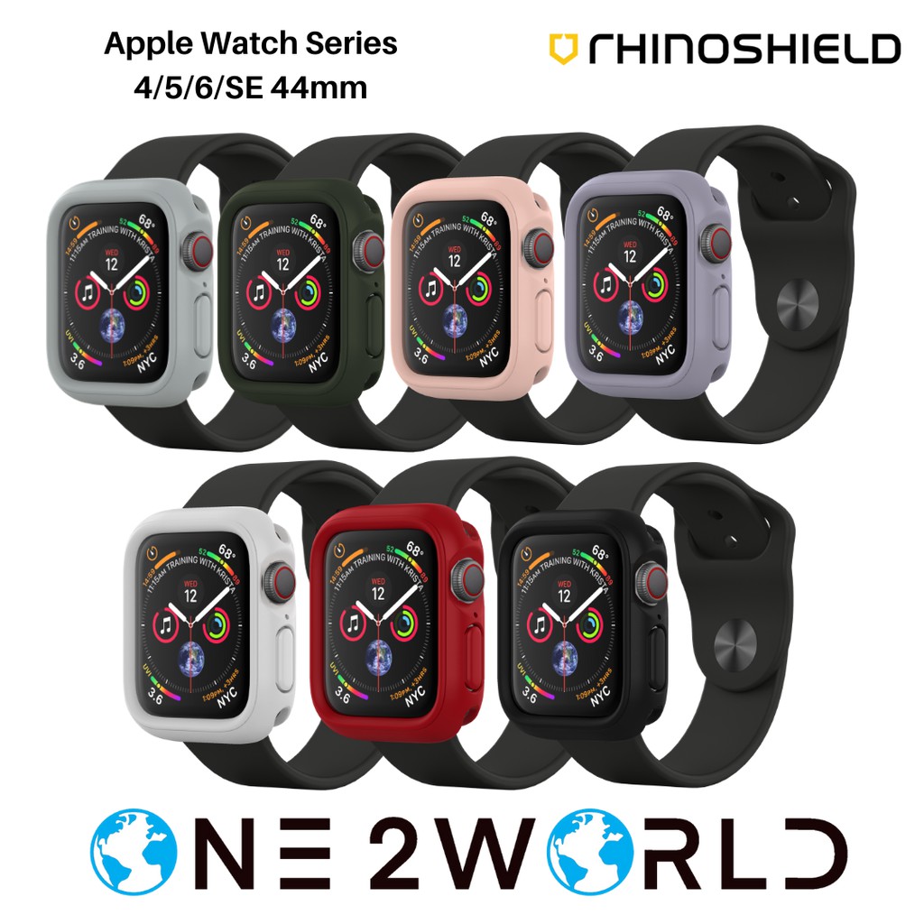 Rhinoshield Crashguard Nx For Apple Watch Series 4 5 6 Se 44mm Shopee Singapore