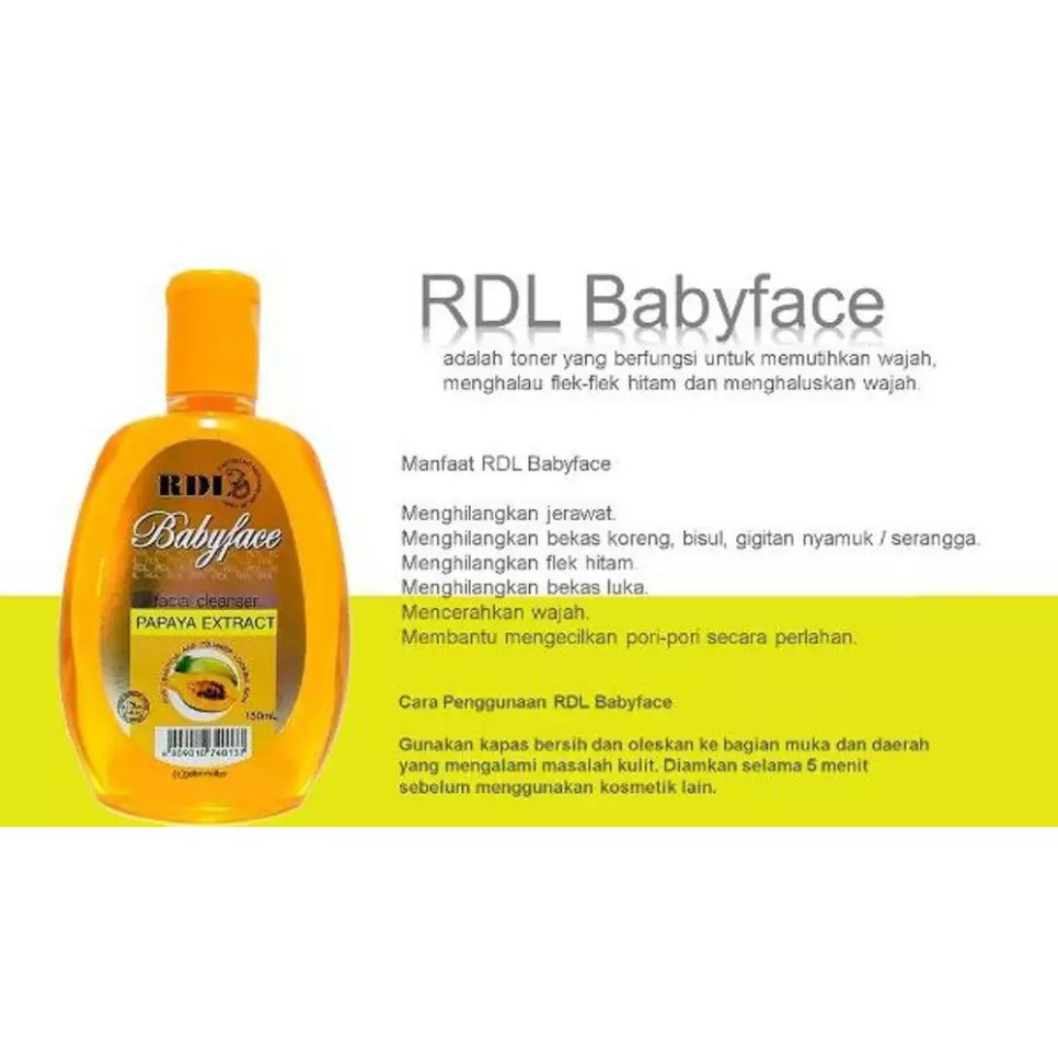 babyface papaya cleanser