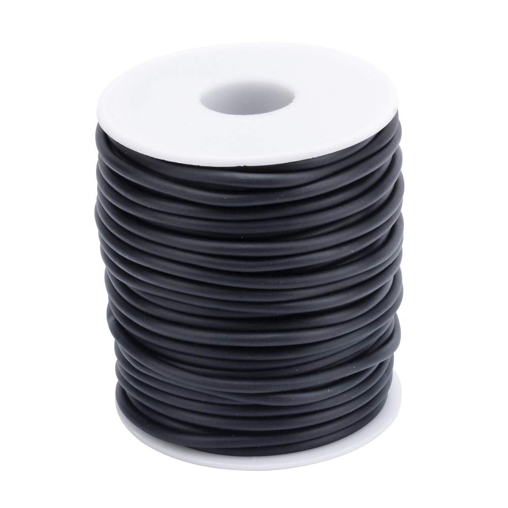 10.94 Yards/Roll 5mm PVC Tubing Rubber Solid Cord Solid Rubber Tube