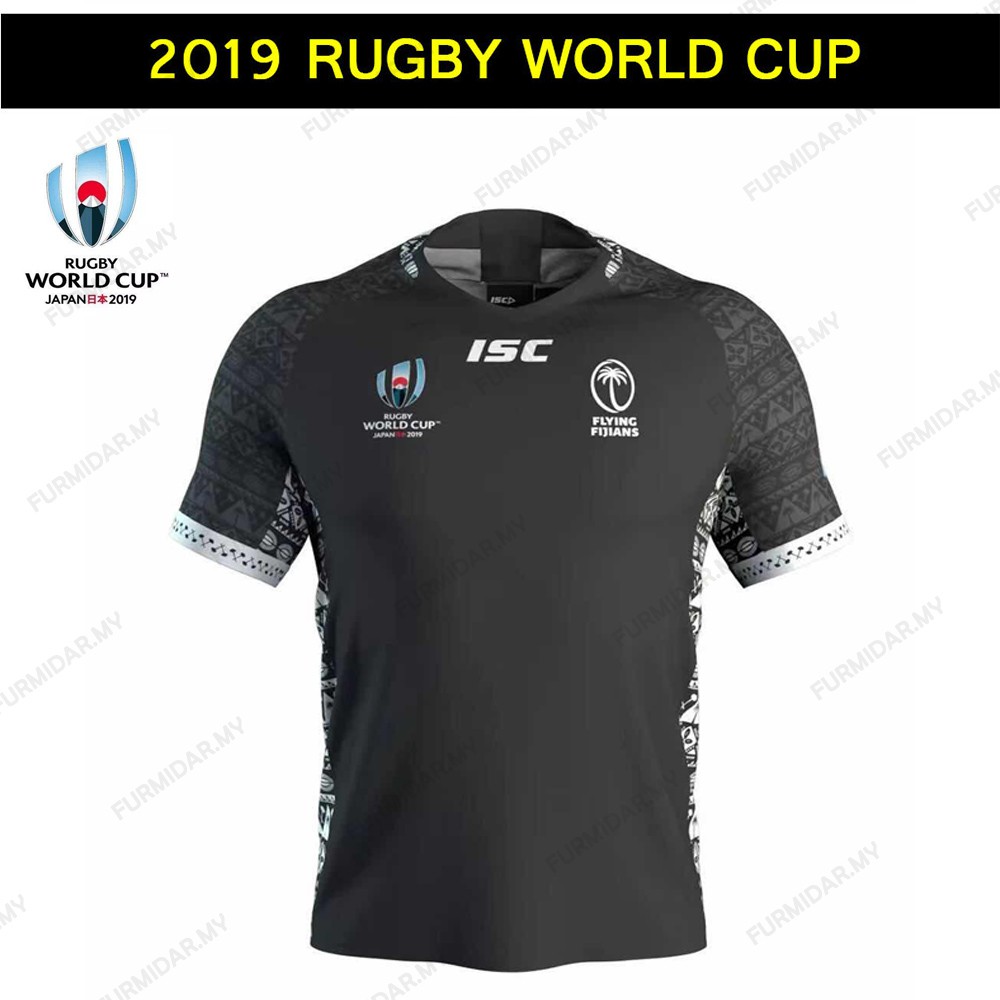Fiji Rugby 2019 ISC Rugby World Cup Home Jersey Adults Sizes S-5XL!