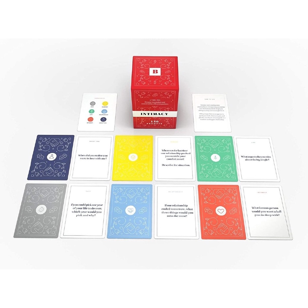 【SHIPING IN 24H】Intimacy Deck by BestSelfBest couple card game with full English romantic gifts