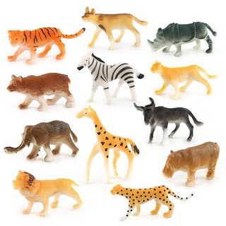 Super Mini Forest Wildlife Animal Model Toy Kid gift