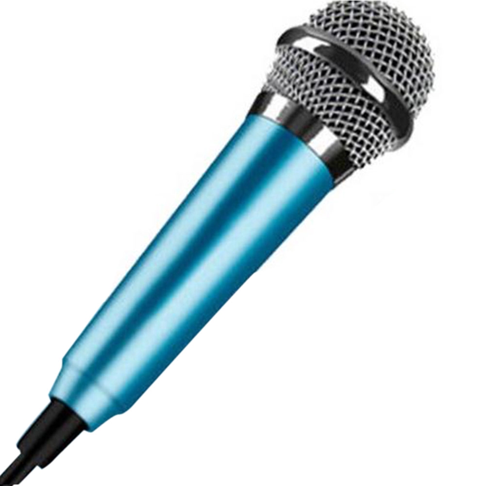 3.5MM Mini Handheld Studio Speech Mic KTV Karaoke Microphone For Phone Laptop