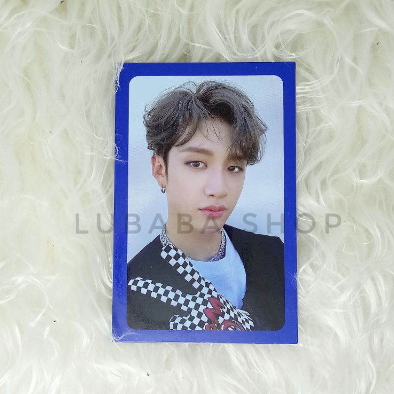 Official Photocard Stray Kids Blue Border Levanter Bangchan | Shopee ...