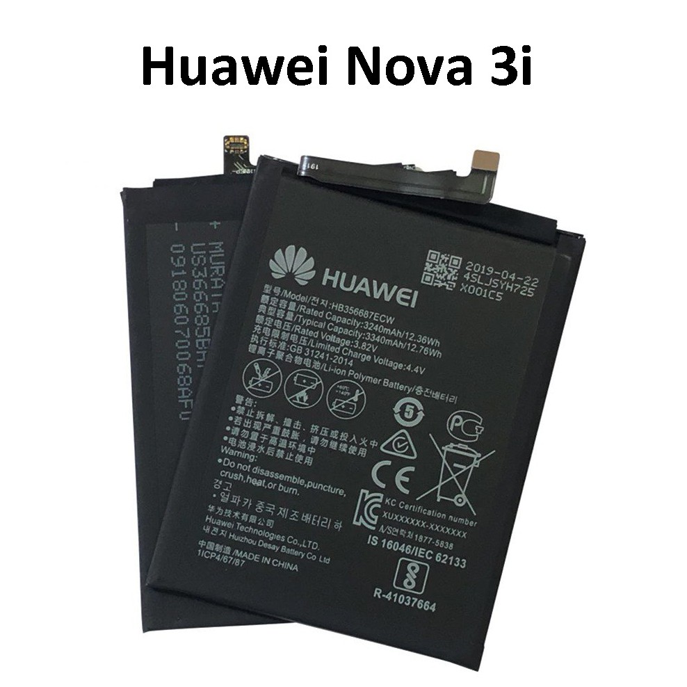 Huawei Nova 3i Battery Hb356687ecw 3340mah Nova3i Ine Lx1 Ine Al00 Shopee Singapore