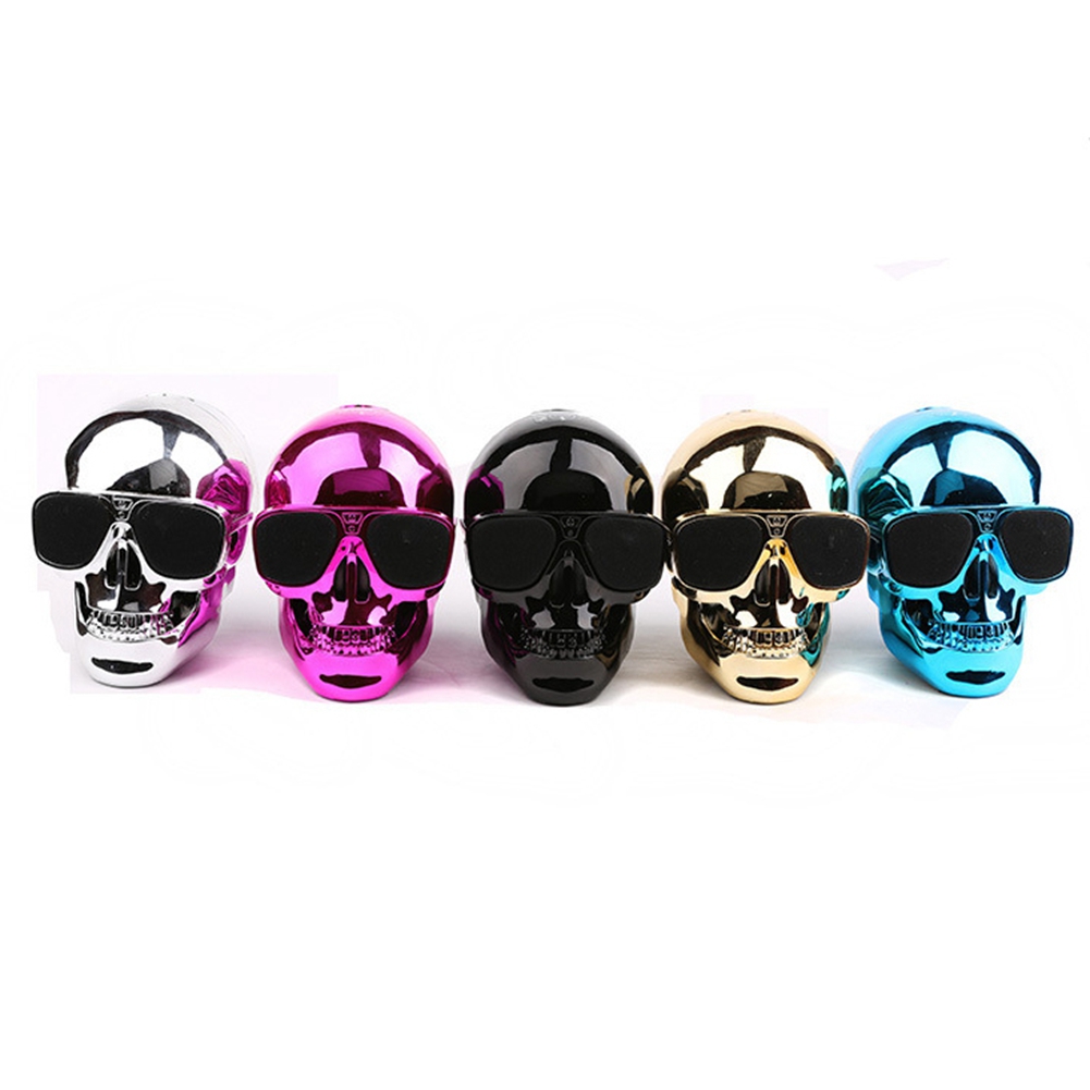 skull bluetooth speaker