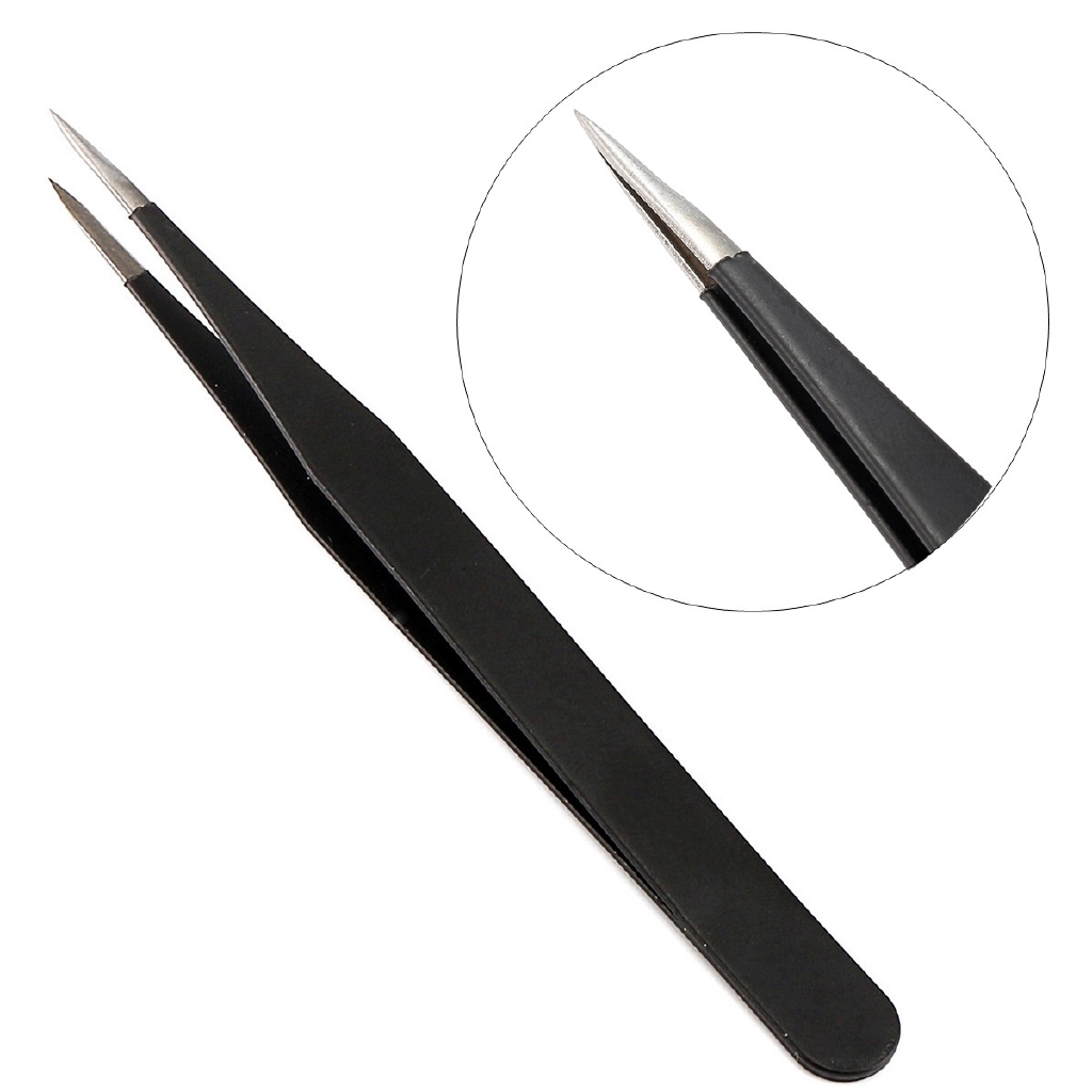 Ingrown Hair Tweezers Eyebrow Splinter Removal Nail Rhinestones