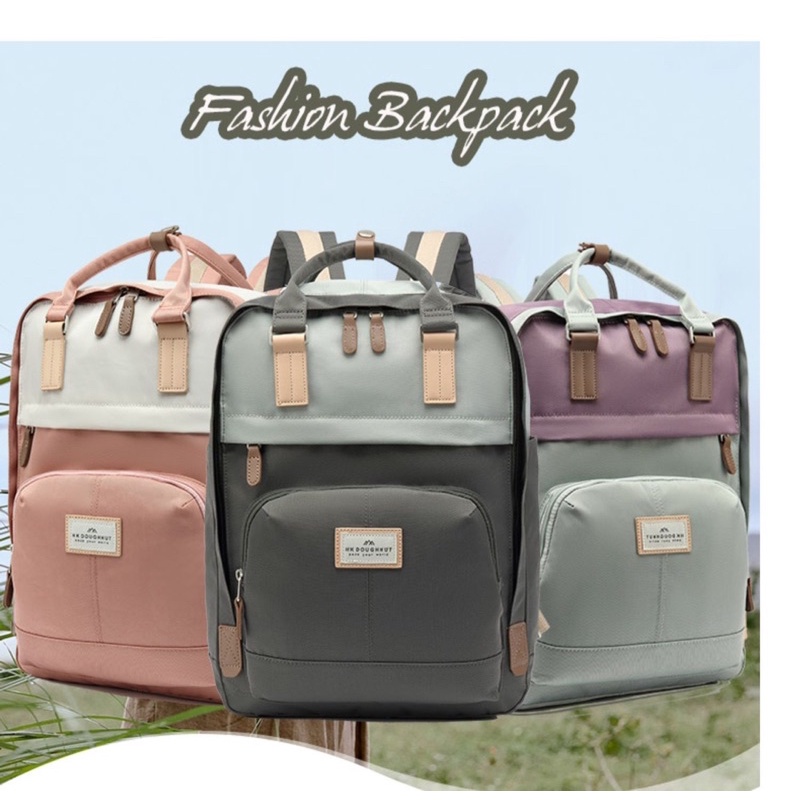 HK Doughnut backpack bag 15L (M) & 18L (L) Shopee Singapore