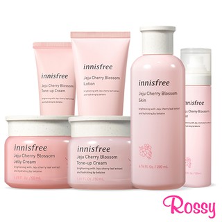 Innisfree Jeju Cherry Blossom Line (Skin, Lotion, Tone up Cream, Jelly Cream, Mist)