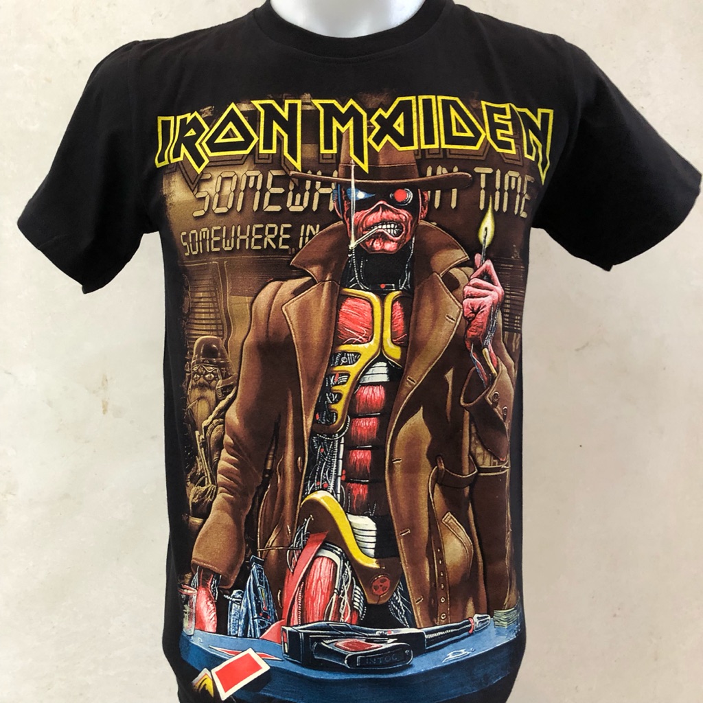 iron maiden somewhere in time t shirt