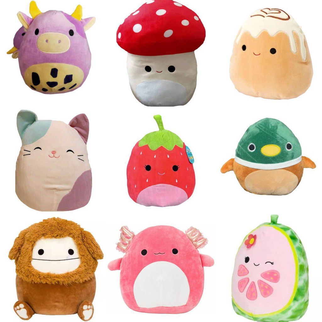 Cute Squishmallow Stuffed Toys Plushie 