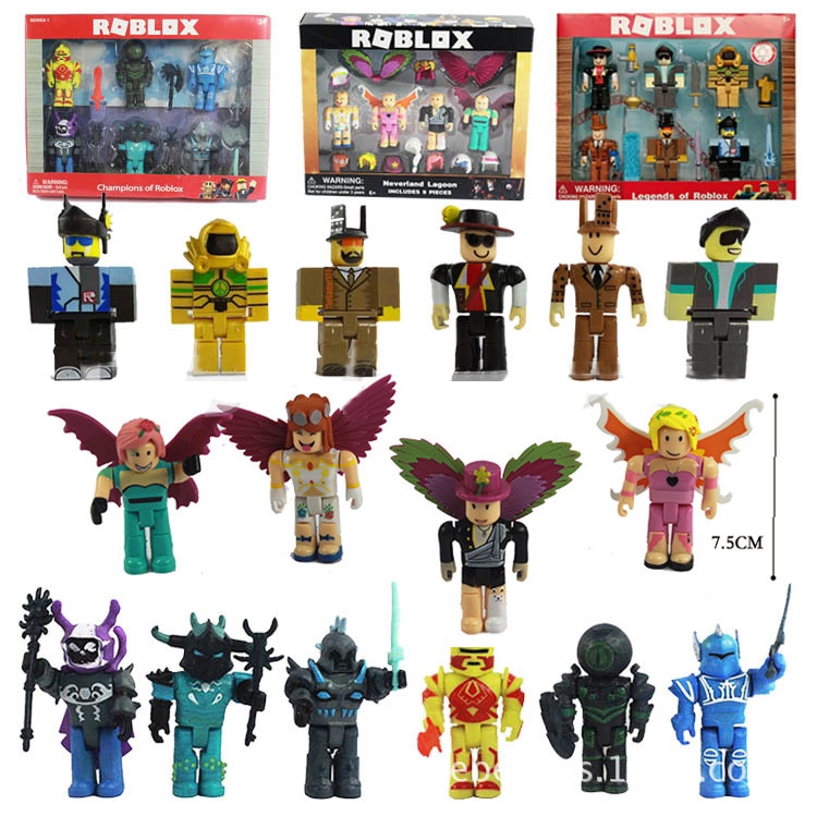 New Roblox Characters Figure 775cm Pvc Game Figma Oyuncak Action Figuras Toys - how to get roblox gift cards in singapore