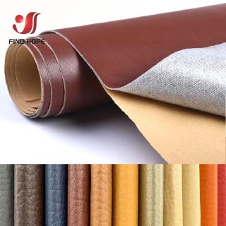 Image of A4 A5 Litchi Pattern Back Self-adhesive Faux PU Leather Fabric Repair Patch Sticker For Sofa Car Bag DIY Craft