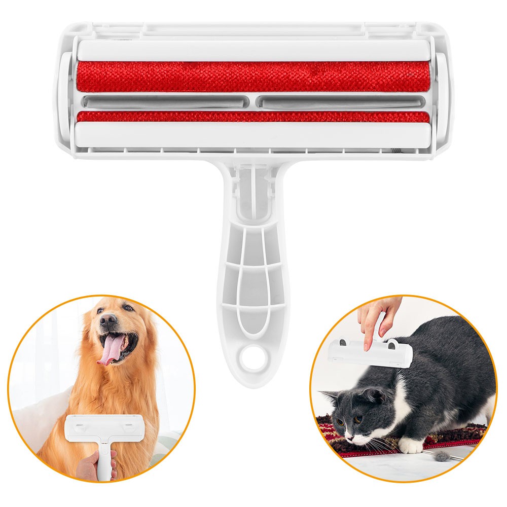 M5Reusable Pet Hair Remover Manual Compact Pet Hair Roller For Dogs