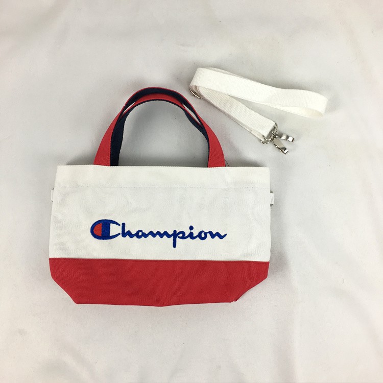 champion tote bag mens red