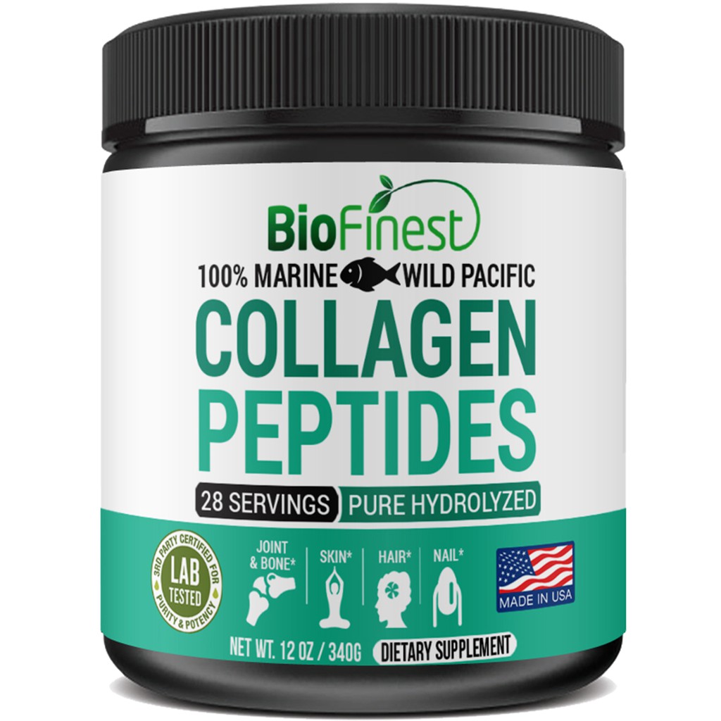 Container of BioFinest Collagen Peptides Protein Powder