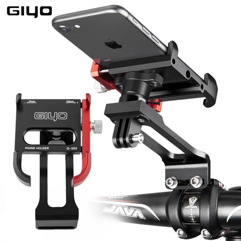 GIYO 2020 Bike Phone Mount Bicycle Stem 