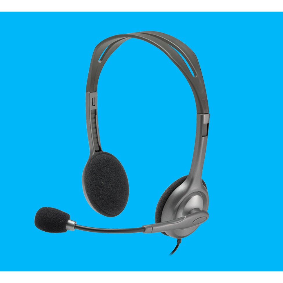 logitech h110 stereo headset with mic