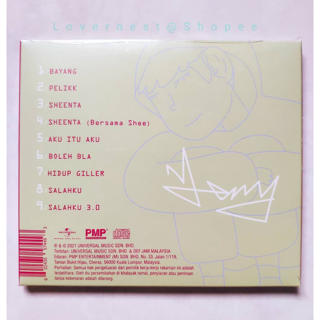 Shop Malaysia Yonnyboii Yonny Digipack Cd Album Shopee Singapore