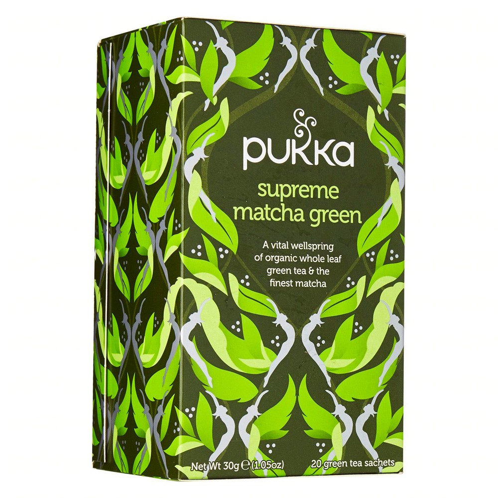 Pukka Organic Supreme Green Matcha Tea (20 Bags) WSHT [UK] Shopee Singapore