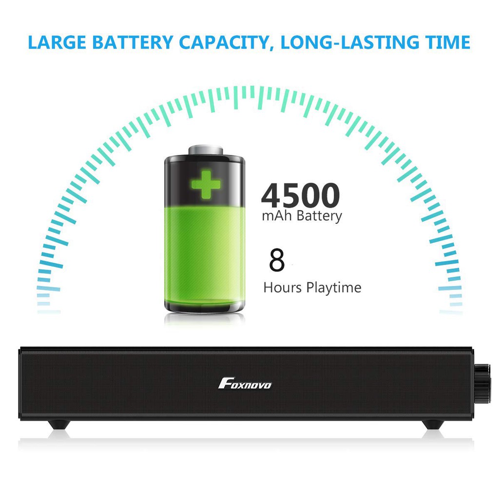 foxnovo soundbar connect to tv