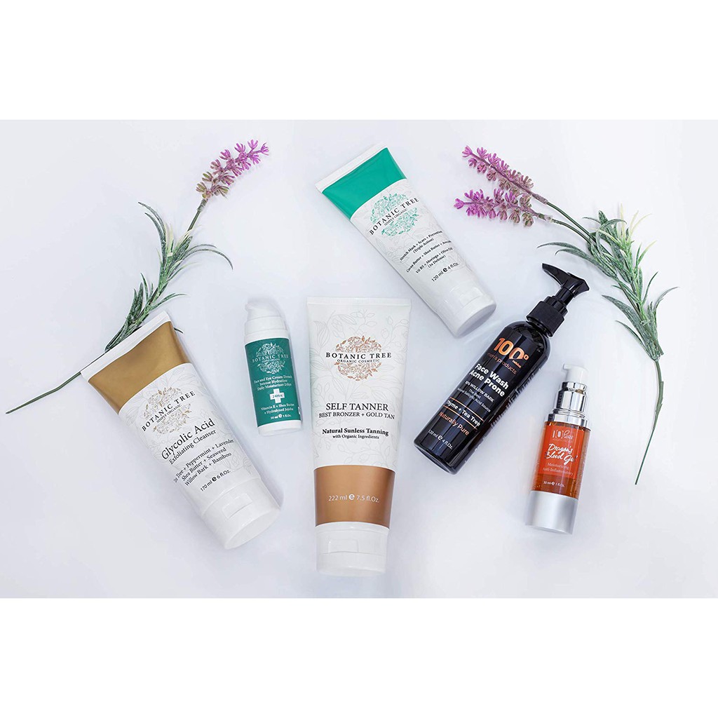 botanic tree glycolic acid cleanser