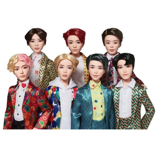 bts barbie dolls