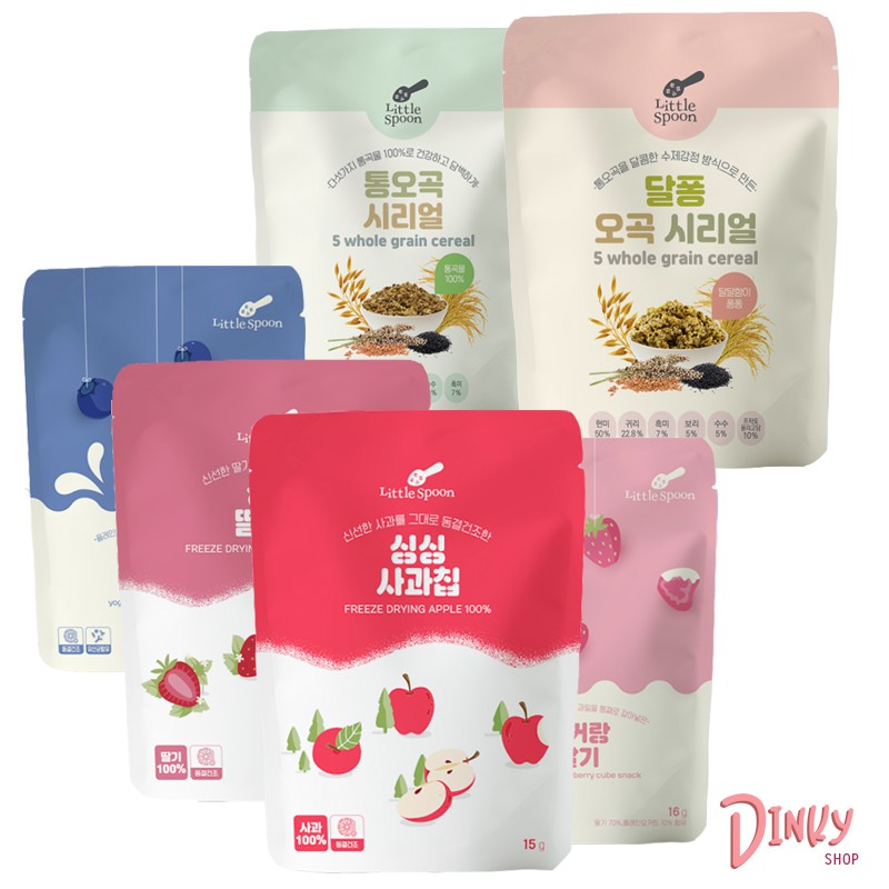 Korea Baby Cereals Fruity yogurt cubes and Freeze Dried fruits
