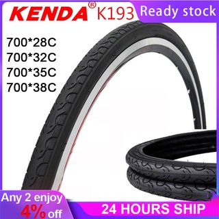 1PC KENDA K193 Tire 50-85PSI MTB Road Bicycle 700C/14/16/18/20/24/26 in Clincher 