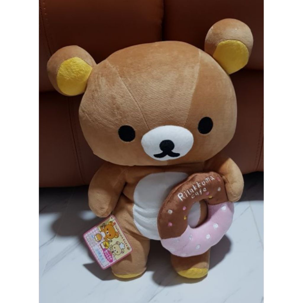 rilakkuma donut plush