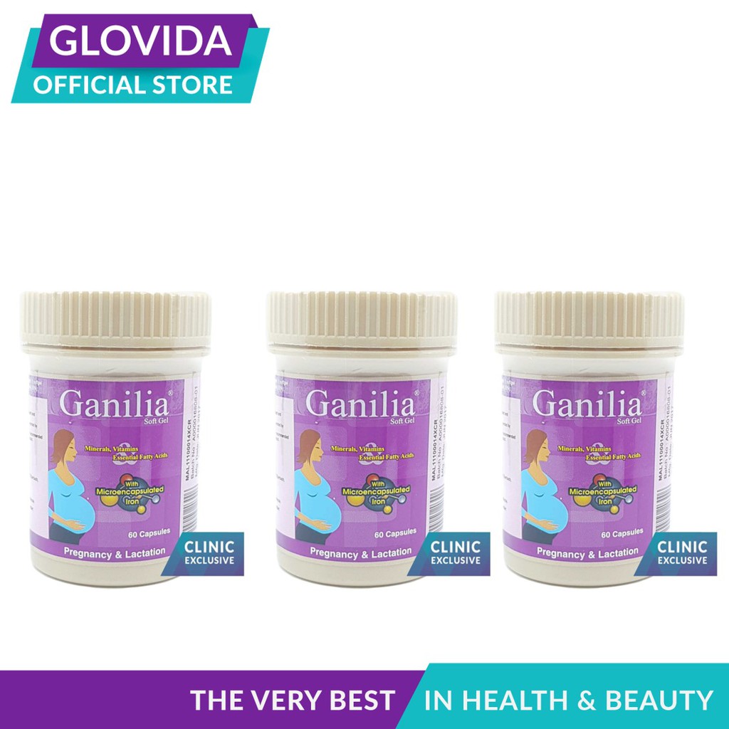 Ganilia Soft Gel For Pregnancy Lactation 60 S Shopee Singapore
