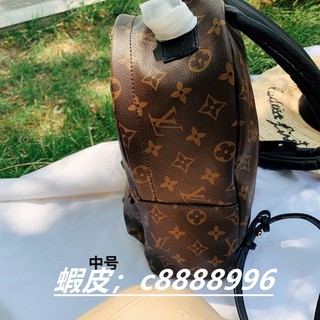 LV Louis Vuitton Backpack Ladies Mini Classic Pattern Backpack Leather Brown LV Mini Backpack ...