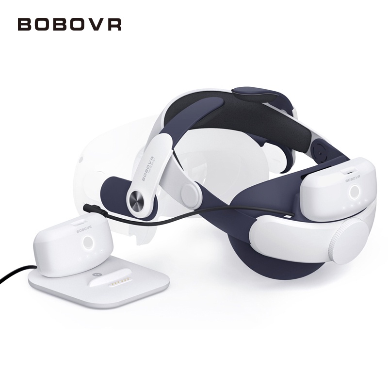 BOBOVR M2 Plus Strap Twin Battery Comb Head Strap For Meta Quest2 Elite ...