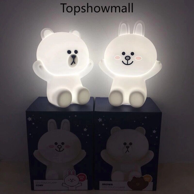 Cony Brown Sally US SELLER FAST SHIPPING LINE FRIENDS LED Hug Me Touch Lamp 