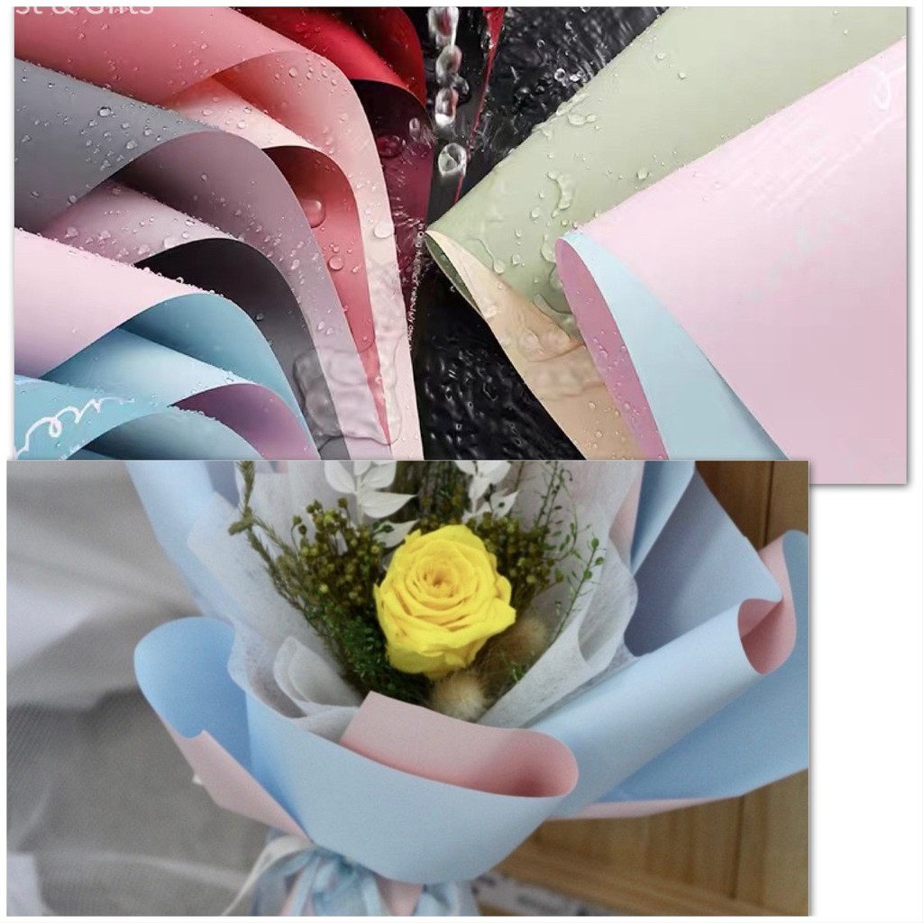 flower wrapping paper singapore