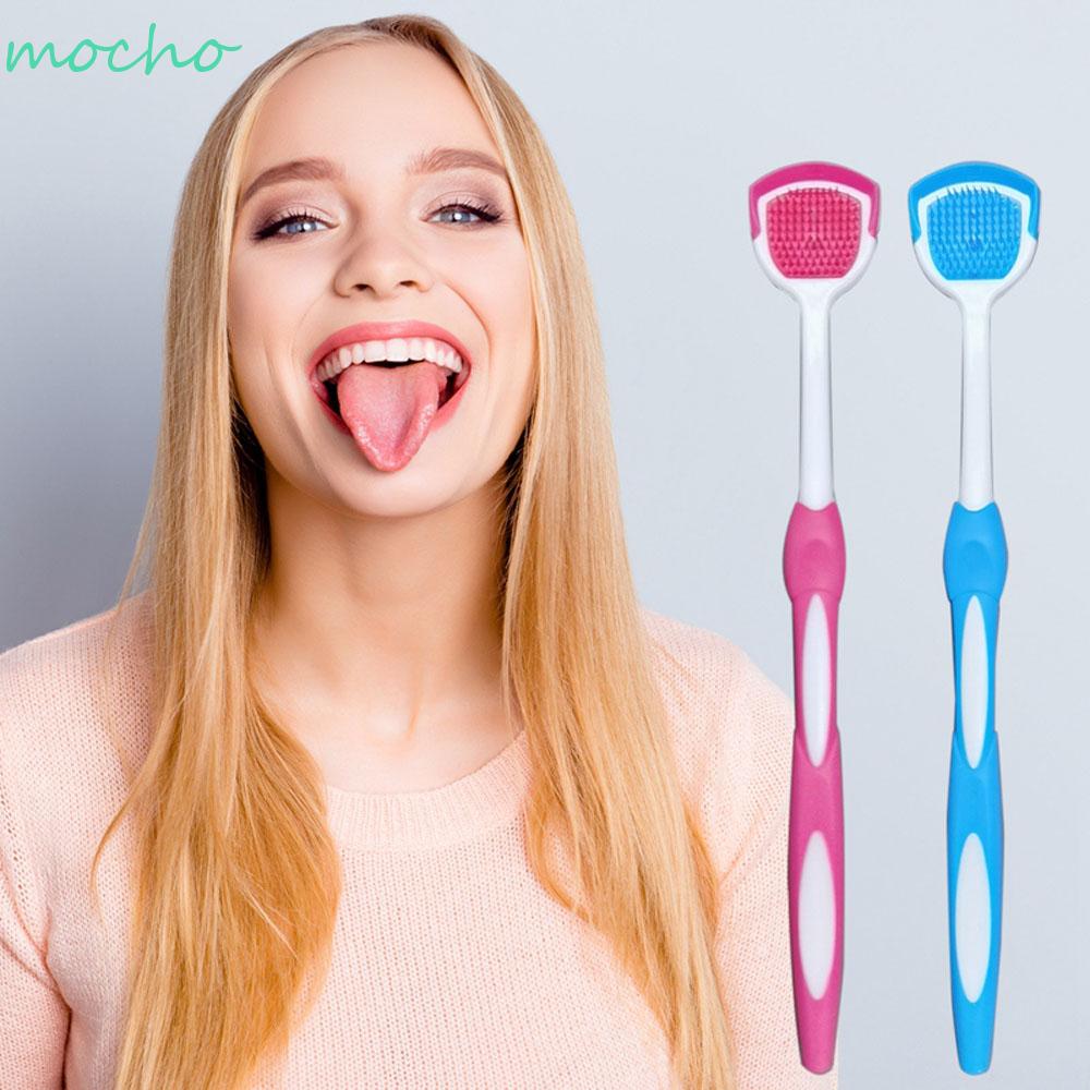 MOCHO High Quality Tongue Scraper Fresh Breath Mouth Brush Tongue