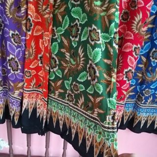  Aladdin  MIDI DRESS XL Batik  dress pajamas Batik   