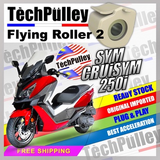 Tech Pulley Flying roller 20x12 16g Yamaha Nmax 155 scooter 4T 4 stroke moped 
