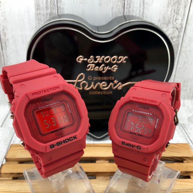 g shock petak merah