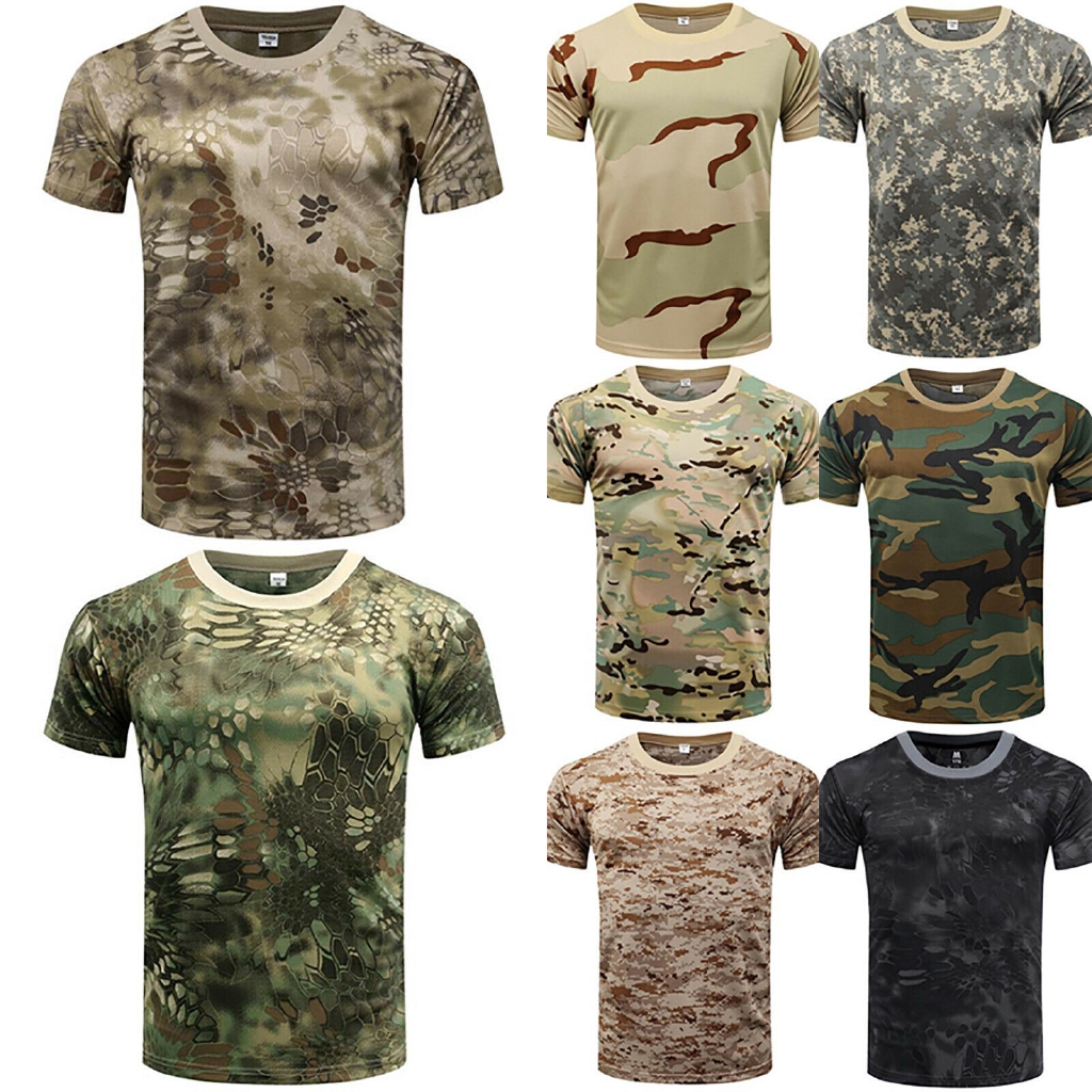 camo athletic shirt