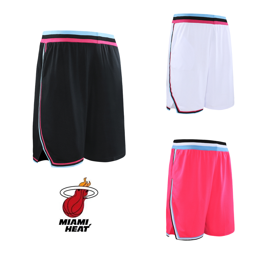 miami heat jersey shorts