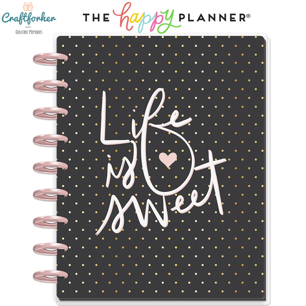 Life Is Sweet 19 Classic Happy Planner 18 Months Shopee Singapore