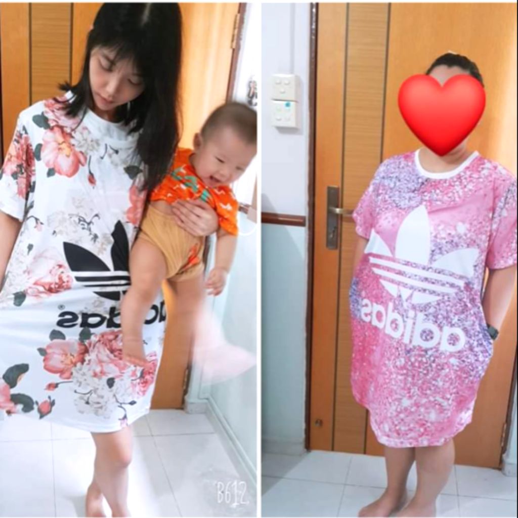 adidas oversized dress