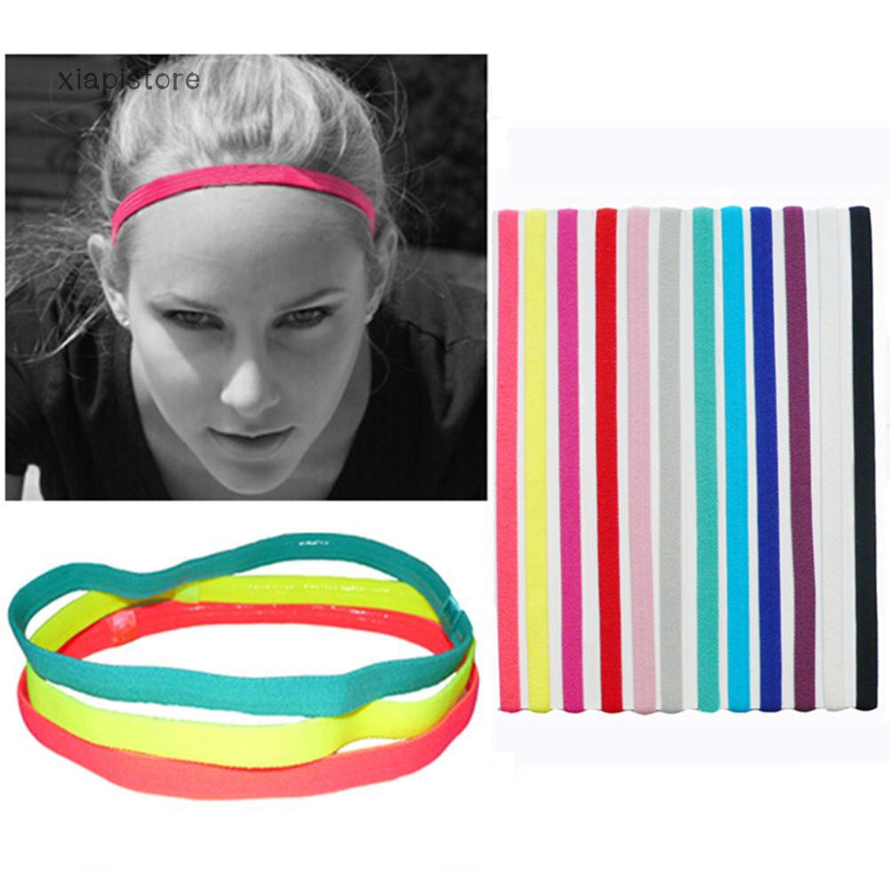 Women S Men S Candy Color Sports Running Anti Slip Elastic