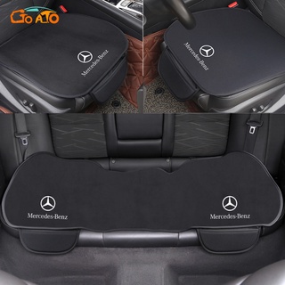 GTIOATO Car Seat Cushion Universal Fit Auto Seat Cover Mat Interior Accessories Car Seat Protector For Mercedes Benz W212 W204 W213 W205 W211 A180 A200 B180 C180 E200 CLA180 GLB200 GLC300 S CLS GLA GLE Class