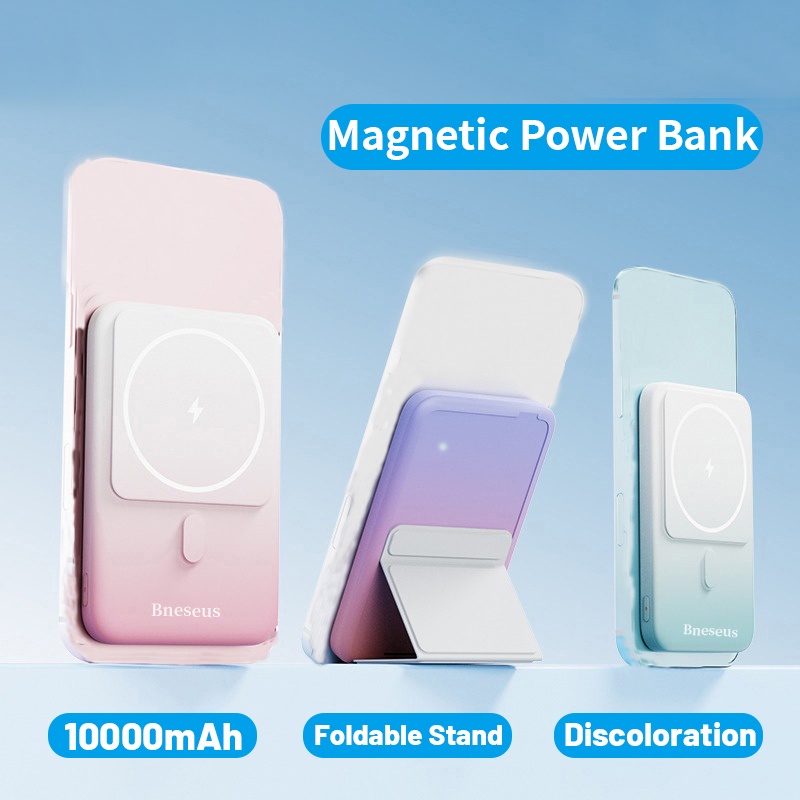 Magnetic Wireless Power Pack 22.5w 10000mah Magnetic / 15w Wireless Fast Charging Power Pack Backup Power