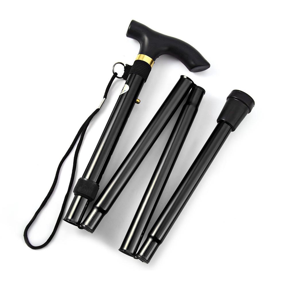 Adjustable Aluminum Walking Stick Folding Collapsible Travel Cane with
