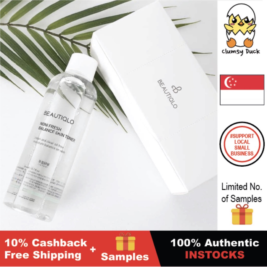 beautiqlo noni fresh balance skin toner review