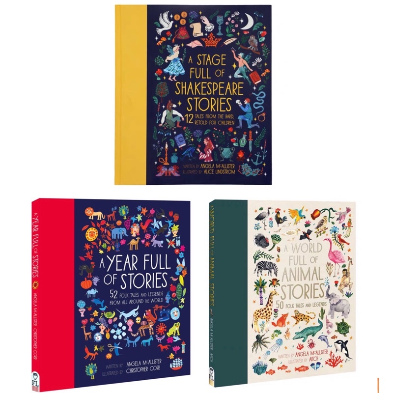 READYSTOCK] A Year Full of Stories; A Stage Full of Shakespeare Stories; A  World Full of Animal Stories | Shopee Singapore