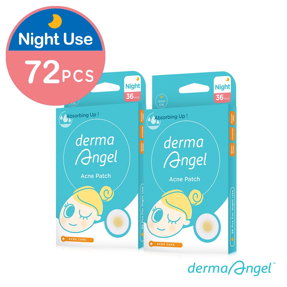 derma Angel Acne Patch 72pcs (for Night) | Shopee Singapore